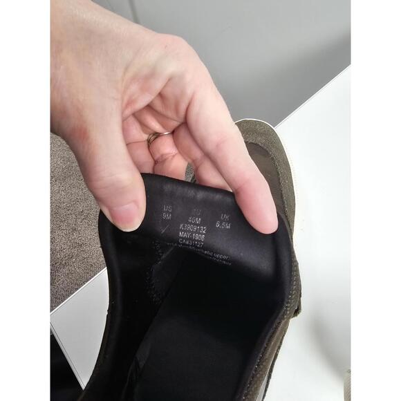 DKNY Women's Camouflage Slip-On Sneakers with Logo Strap - Picture 9 of 9